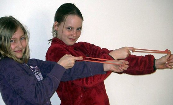 Nur richtig zielen (Foto: F. Tuschy) Nur richtig zielen (Foto: F. Tuschy)