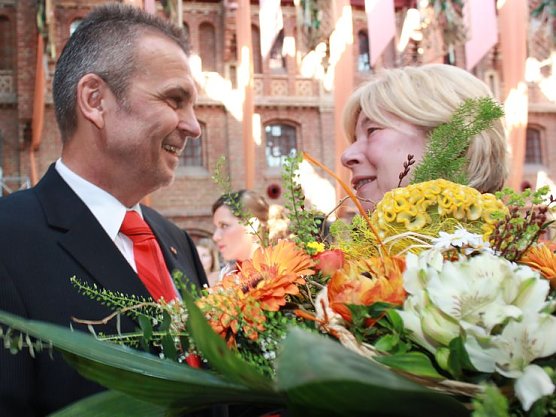 Gl&uuml;ckw&uuml;nsche zum 60. (Foto: I. Bergmann)