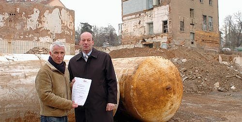 Axel Heck, Joachim Claus (Foto: Wiethoff)