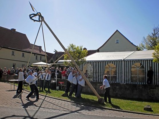 Aufstellen (Foto: privat)