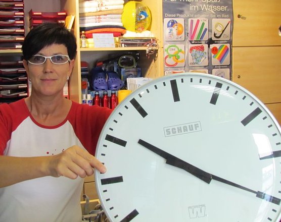 Ne halbe Stunde geschenkt (Foto: Badehaus)