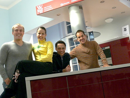 Feuer in der K&uuml;che (Foto: Theater)