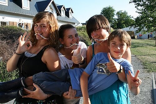 Jede Menge Spa&szlig; im Lager (Foto: F. Tuschy)