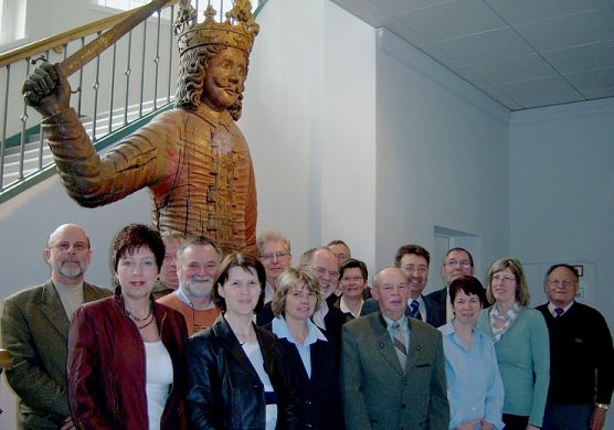 Roland und Ideengeber (Foto: Bergmann) Roland und Ideengeber (Foto: Bergmann)