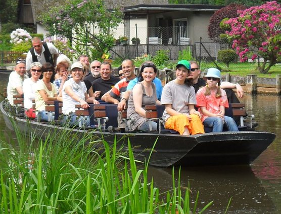 Im Spreewald unterwegs (Foto: privat) Im Spreewald unterwegs (Foto: privat)