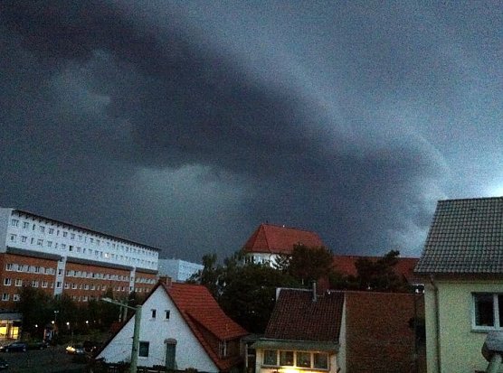 &Uuml;ber Nordhausen (Foto: privat)