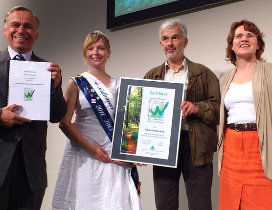 Wanderweg mit Siegel (Foto: privat)