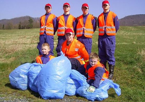 Flei&szlig;ig gesammelt (Foto: Autor)