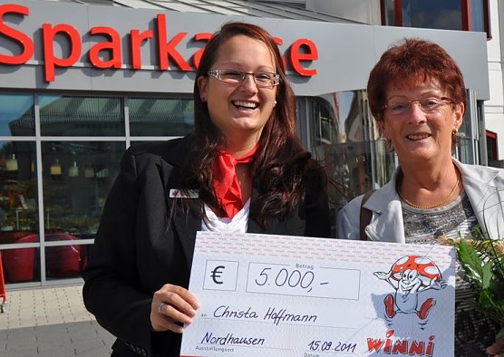 Gewonnen (Foto: V. Angelstein)