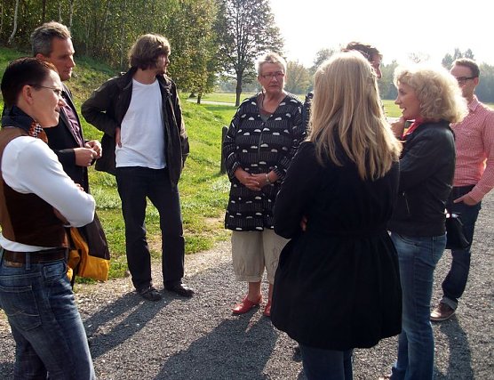 Sitte zu Besuch (Foto: LINKE)