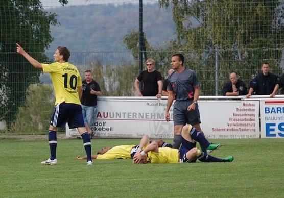 Kurz nach dem Zusammenprall (Foto: privat)