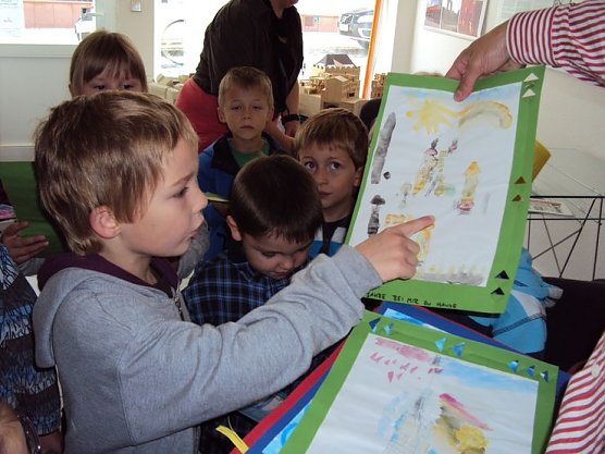 Besuch bei Architekten (Foto: privat) Besuch bei Architekten (Foto: privat)