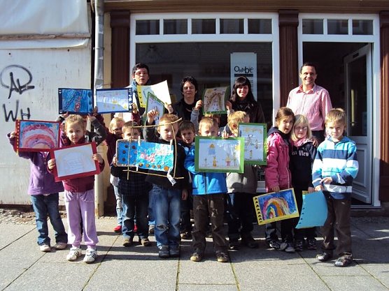 Besuch bei Architekten (Foto: privat) Besuch bei Architekten (Foto: privat)