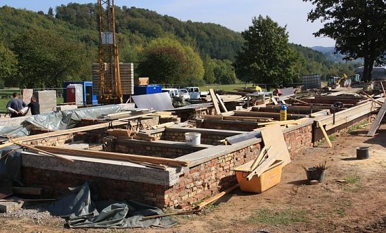 Bauarbeiten (Foto: Gedenkst&auml;tte Mittelbau Dora)