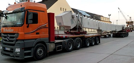 Abtransportiert (Foto: HABAU Heringen)