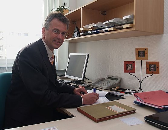 Der Neue: Dr. Dr. Reinhard Arndt (Foto: SHK)