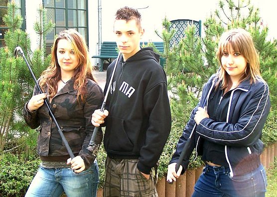 Junge Golfer in Nordhausen (Foto: JCH)