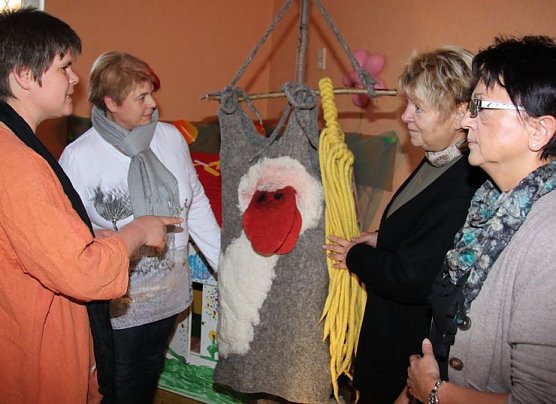 Gefilzt (Foto: J. Piper)