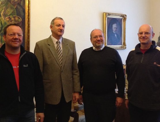 Empfang beim Bischof (Foto: privat)