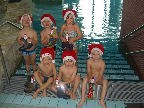 Nikolaus im Badehaus (Foto: privat)