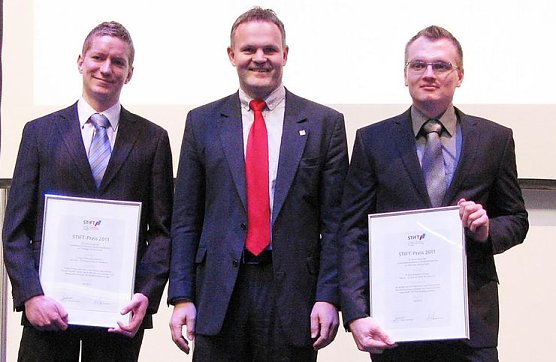 Preisträger und Präsident (Foto: FHN) Preisträger und Präsident (Foto: FHN)