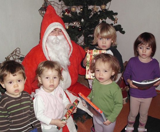 Weihnachtsmann in Hohenstein (Foto: privat)