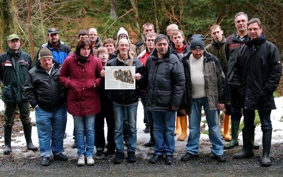Helfer, die beteiligt waren (Foto: Katja John)