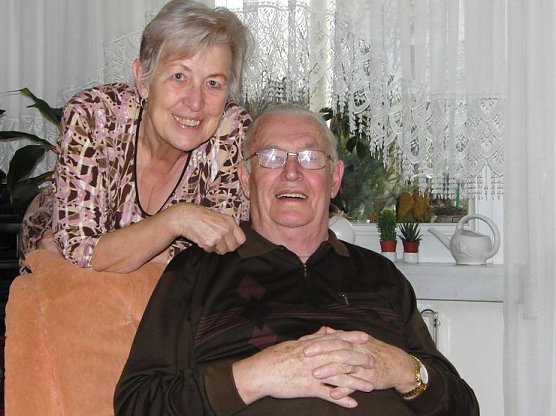 Zinke und Ehefrau (Foto: B. Schwarzberg)