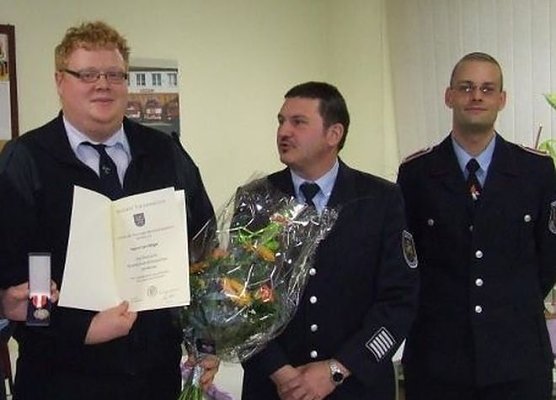Ehrung erhalten (Foto: privat)