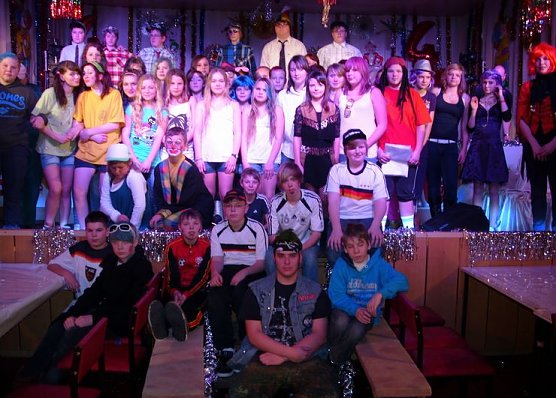 Fasching in der Schule (Foto: privat)