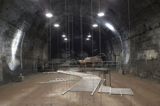 Blick in den Fahrstollen A (Foto: Gedenkst&auml;tte)