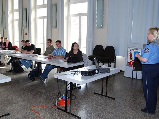 Vortrag zu Mobbing (Foto: Polizei)