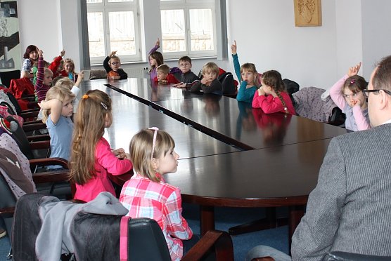 Besuch beim B&uuml;rgermeister (Foto: privat)