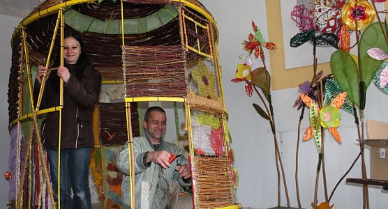 Ostervorbereitungen (Foto: I. Bergmann)