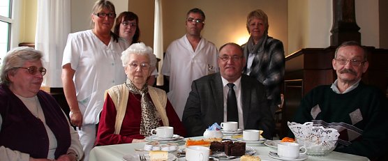 Besuch in der Neanderklinik (Foto: privat)