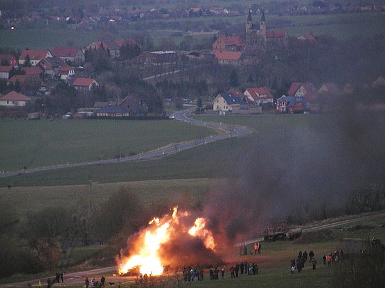 Osterfeuer (Foto: E. Seifert)