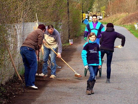 Saubere Stunde in Harztor (Foto: privat)