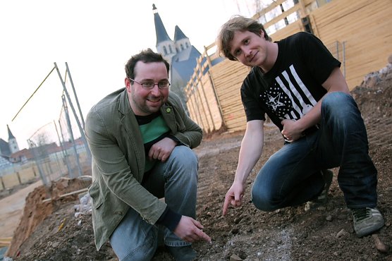 In Baugrube (Foto: privat) In Baugrube (Foto: privat)