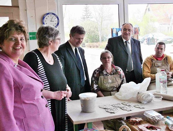 Diezel bei Lebenshilfe (Foto: privat)