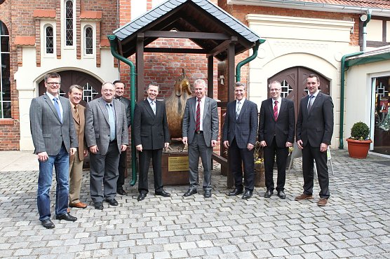 Zu Gast beim NUV-Vorstand (Foto: privat)