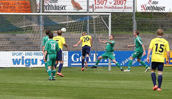 Das 1:0 durch Stark (Foto: nnz)