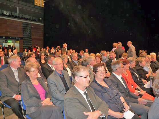 Beim Jahrsempfang in Erfurt (Foto: Karl-Heinz Herrmann) Beim Jahrsempfang in Erfurt (Foto: Karl-Heinz Herrmann)