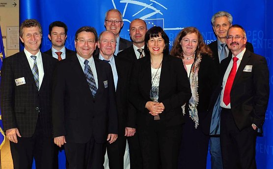 Dr. Zeh in Br&uuml;ssel (Foto: privat)