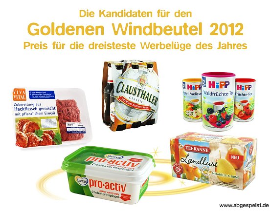 Dir f&uuml;nf Kandidaten (Foto: foodwatch)