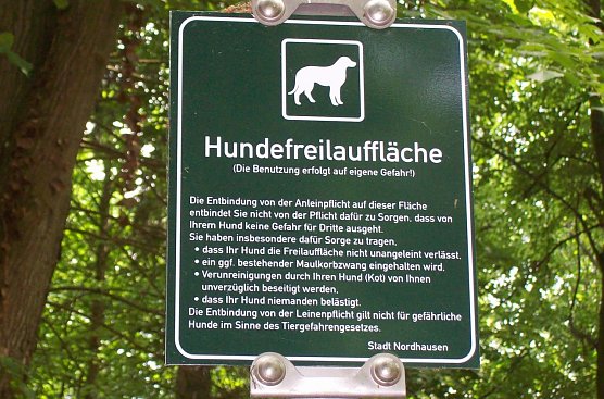 Hundeplatz (Foto: J. Wiethoff)