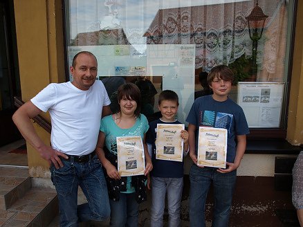 Rzehak und die Paten (Foto: privat)