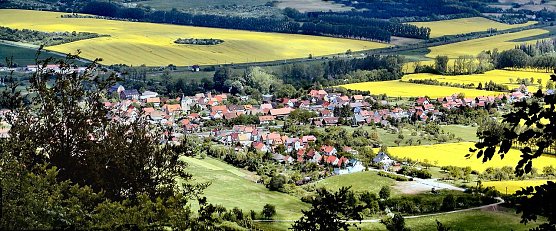 Blick auf Obergebra (Foto: E. Seifert)