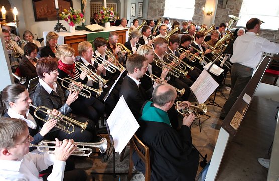 Ist mit dabei der Posaunenchor Gro&szlig;bodungen (Foto: privat)