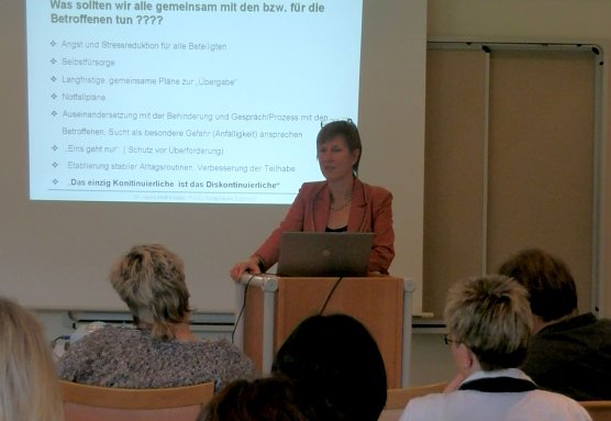 Vortrag im Rehazentrum (Foto: privat)