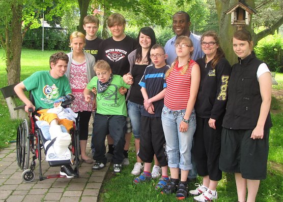 S&auml;nger zu Gast (Foto: privat)